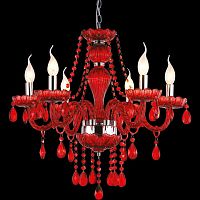 подвесная люстра arte lamp teatro a3964lm-6rd в Архангельске