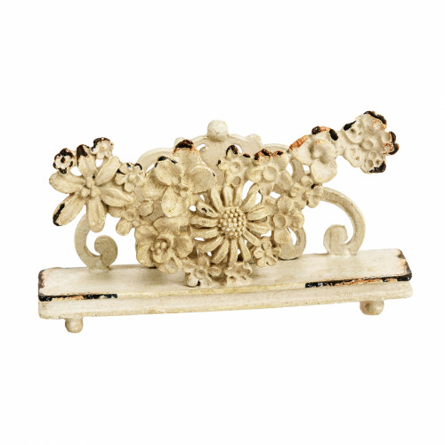 подставка для визиток pewter flower белая в Архангельске