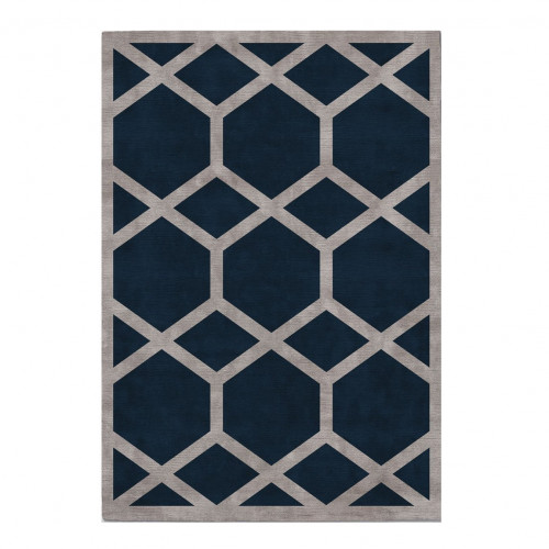 ковер ahston blue 200x290 синий в Архангельске