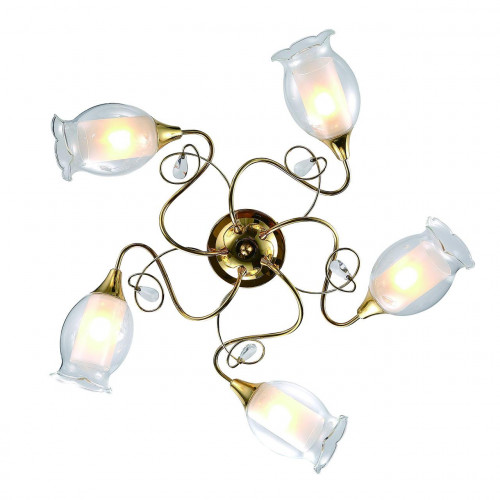 потолочная люстра arte lamp mughetto a9289pl-5go в Архангельске