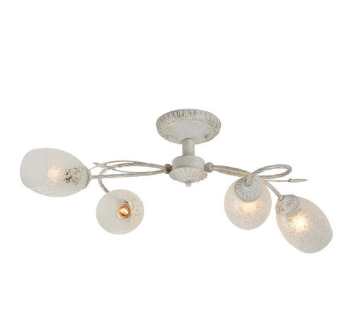 потолочная люстра idlamp julia 874/4pf-whitepatina в Архангельске