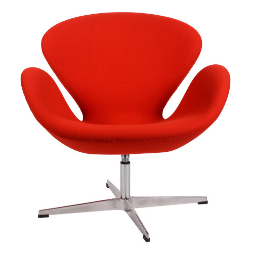 кресло arne jacobsen красное в Архангельске