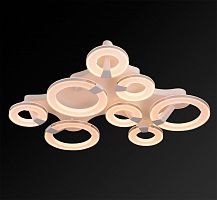 потолочный светодиодный светильник idlamp jenevra 397/l8pf-ledwhitechrome в Архангельске