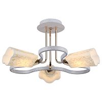 потолочная люстра arte lamp romola a8182pl-3wg белая в Архангельске