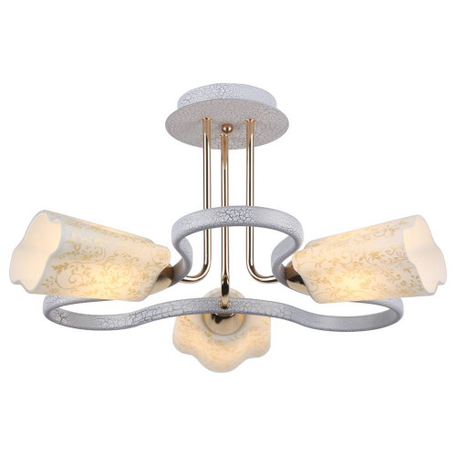 потолочная люстра arte lamp romola a8182pl-3wg белая в Архангельске