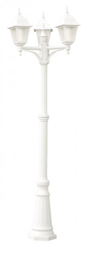 садово-парковый светильник arte lamp bremen a1017pa-3wh в Архангельске