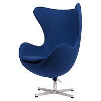 кресло egg chair синее в Архангельске