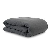 пододеяльник изо льна темно-серого цвета essential 150х200 в Архангельске