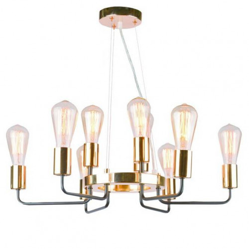 подвесная люстра arte lamp gelo a6001lm-9bk в Архангельске