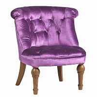 кресло sophie tufted slipper chair лиловое в Архангельске