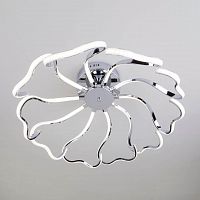 потолочный светодиодный светильник eurosvet begonia 90095/10 хром в Архангельске