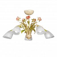 потолочная люстра vitaluce v1536/5pl белая в Архангельске