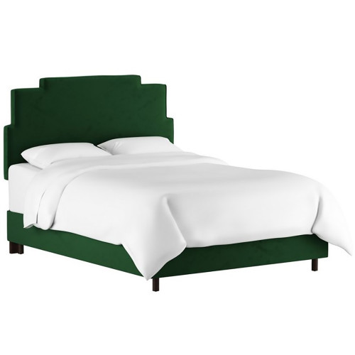 кровать двуспальная 180х200 зеленая paxton emerald velvet в Архангельске