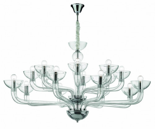 подвесная люстра ideal lux casanova sp16 trasparente в Архангельске
