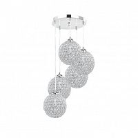 дизайнерская подвесная люстра spot light imperia 8220528 хром в Архангельске