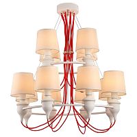подвесная люстра arte lamp sergio a3325lm-8-4wh в Архангельске