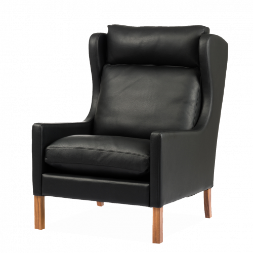 кресло wingback чёрный в Архангельске