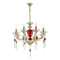 подвесная люстра odeon light donna 3927/8 в Архангельске