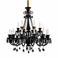 подвесная люстра omnilux crocefisso oml-87003-18 черная в Архангельске