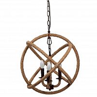 люстра foucault's orb rustic iron бежевая, коричневая в Архангельске