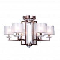 потолочная люстра newport 4406/c black nickel в Архангельске
