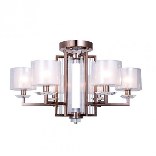 потолочная люстра newport 4406/c black nickel в Архангельске