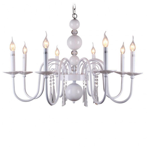 подвесная люстра newport 32208/c white в Архангельске