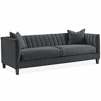 диван penelope sofa прямой серый в Архангельске