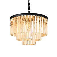 подвесной светильник odeon 6 black/amber от delight collection в Архангельске