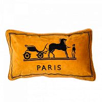 декоративная подушка old paris оранжевый в Архангельске