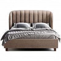 кровать двуспальная 180х200 бежево-розовая tulip в Архангельске