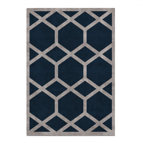 ковер ahston blue 240x340 синий в Архангельске