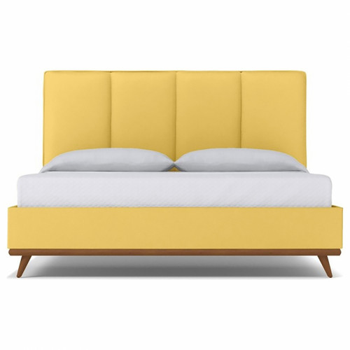 кровать двуспальная 160х200 желтая carter gold в Архангельске