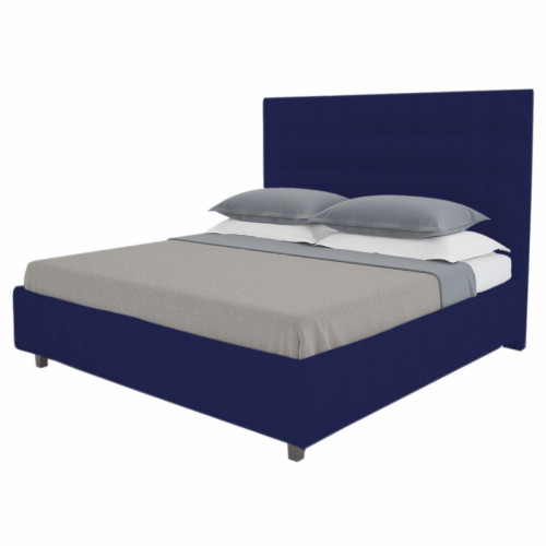 кровать двуспальная 180х200 синяя royal black в Архангельске