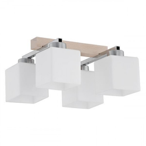 потолочная люстра tk lighting 282 toni 4 бежевая в Архангельске