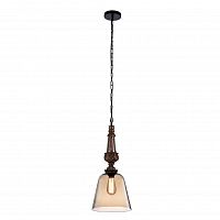 подвесной светильник crystal lux deco sp1 a amber в Архангельске