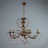 подвесная люстра ambiente alicante 8888/5 pb tear drop в Архангельске