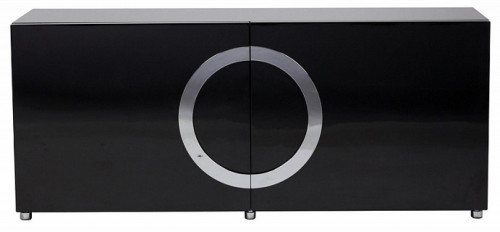 тумба fuller мдф 150x48,5x65 чёрная в Архангельске