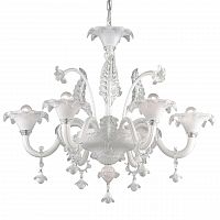 подвесная люстра ideal lux ca vendramin sp6 bianco в Архангельске