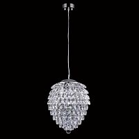 подвесной светильник crystal lux charme sp3+3 led chrome/transparent в Архангельске