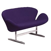диван swan sofa прямой фиолетовый в Архангельске