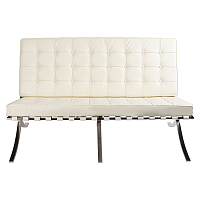 диван barcelona style loveseat sofa прямой белый в Архангельске