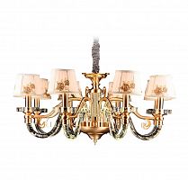подвесная люстра idlamp michel 404/8-ledoldbronze в Архангельске