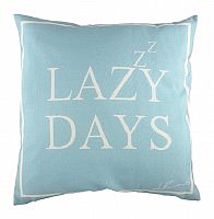 подушка с надписью lazy days в Архангельске