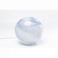 лампа настольная elements голубая в форме шара в Архангельске
