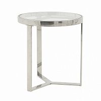 стол silver glass small серебристый, прозрачный в Архангельске