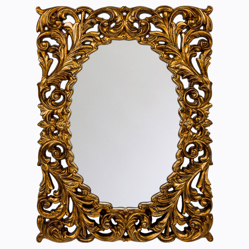 зеркало большое золотое овальное в резной раме гарнье в Архангельске