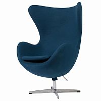 кресло egg chair сине-зеленое в Архангельске