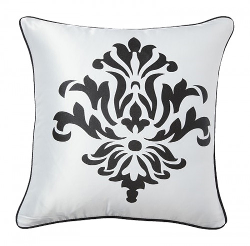 подушка с геральдическими лилиями fleur de lys ii white в Архангельске