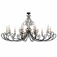 подвесная люстра maytoni karina h631pl-24b в Архангельске